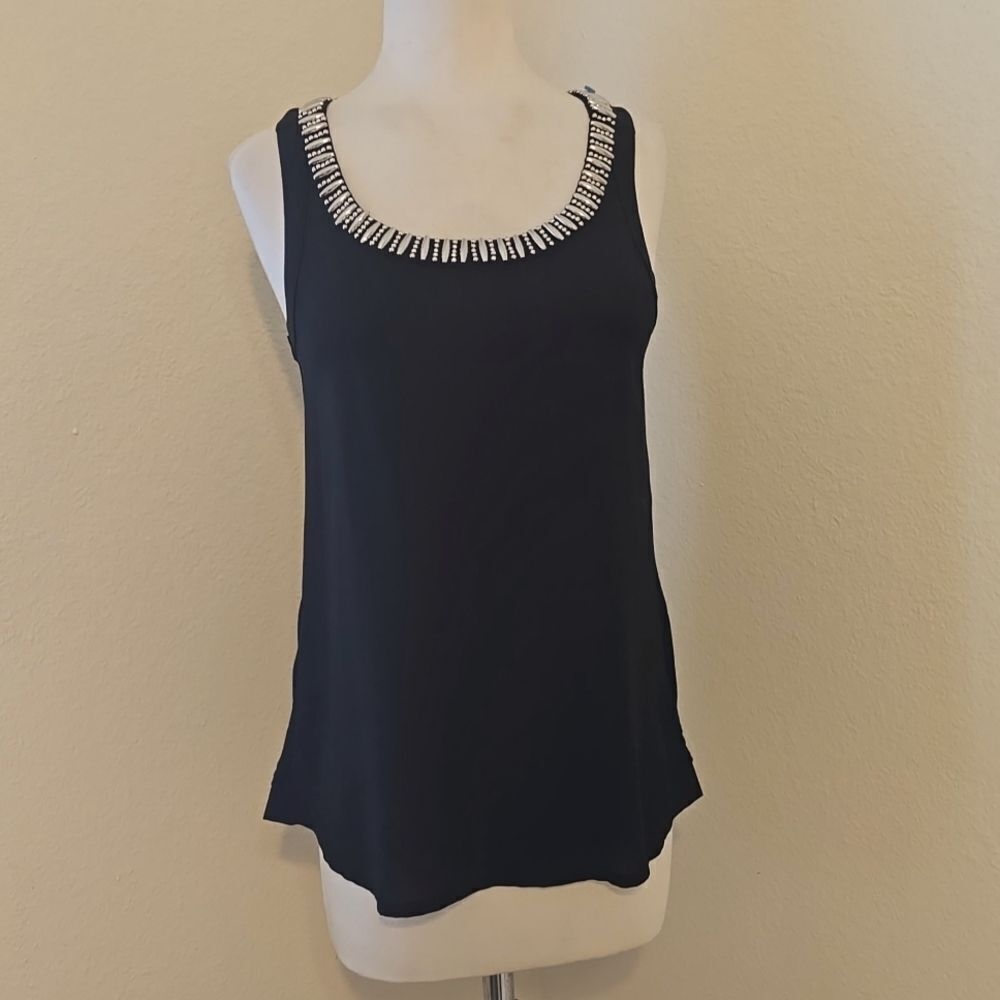 Express Beaded‎ Racer Back Shell Tank xs